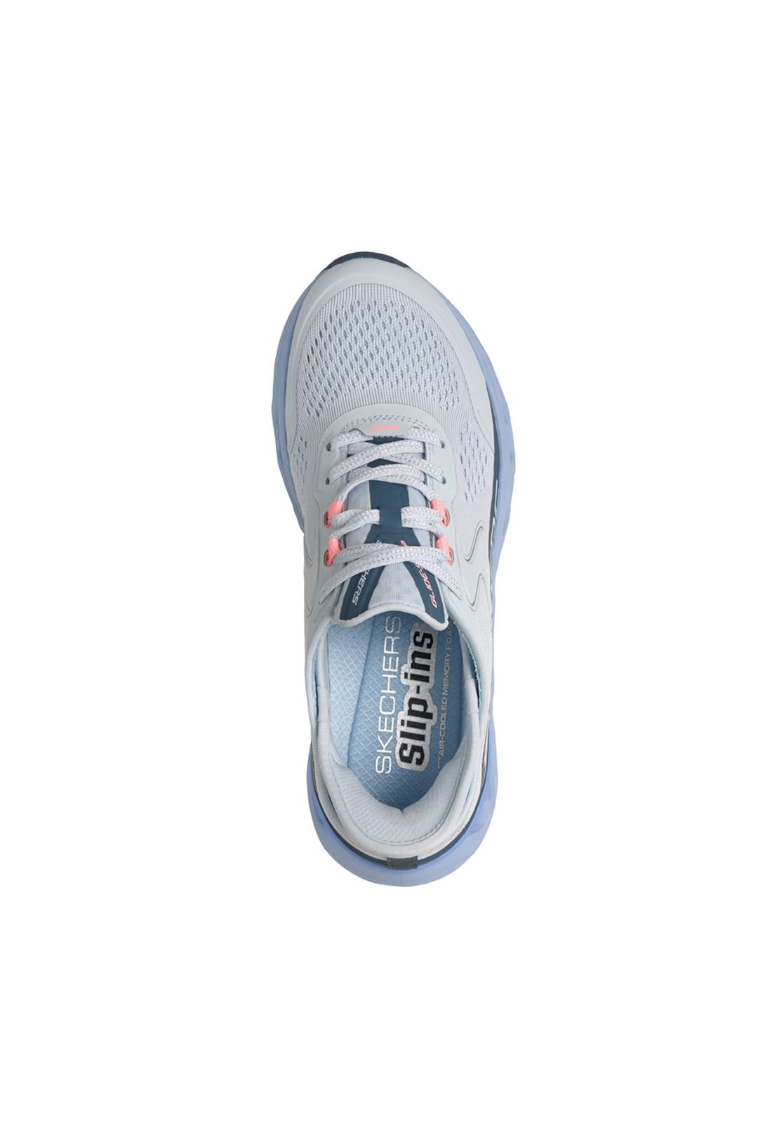 Skechers Skechers Women's GLIDE-STEP ALTUS Lace-Up Slip-Ins Light Blue - 4