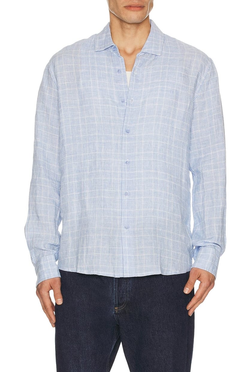 revolve Linen Long Sleeve Shirt - 1