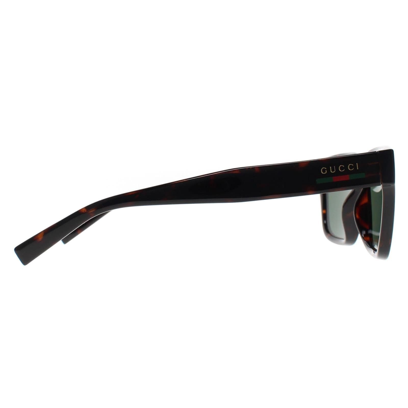 Gucci Gucci Women's Square Dark Havana Green GG1857S in Brown - 4