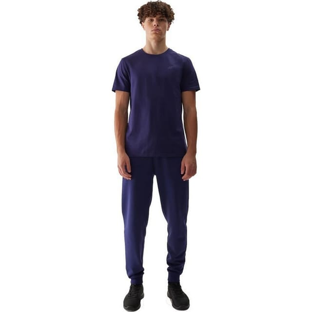 4F 4F Men's WSS24TTROM603 Jogging Bottoms in Violet - 3