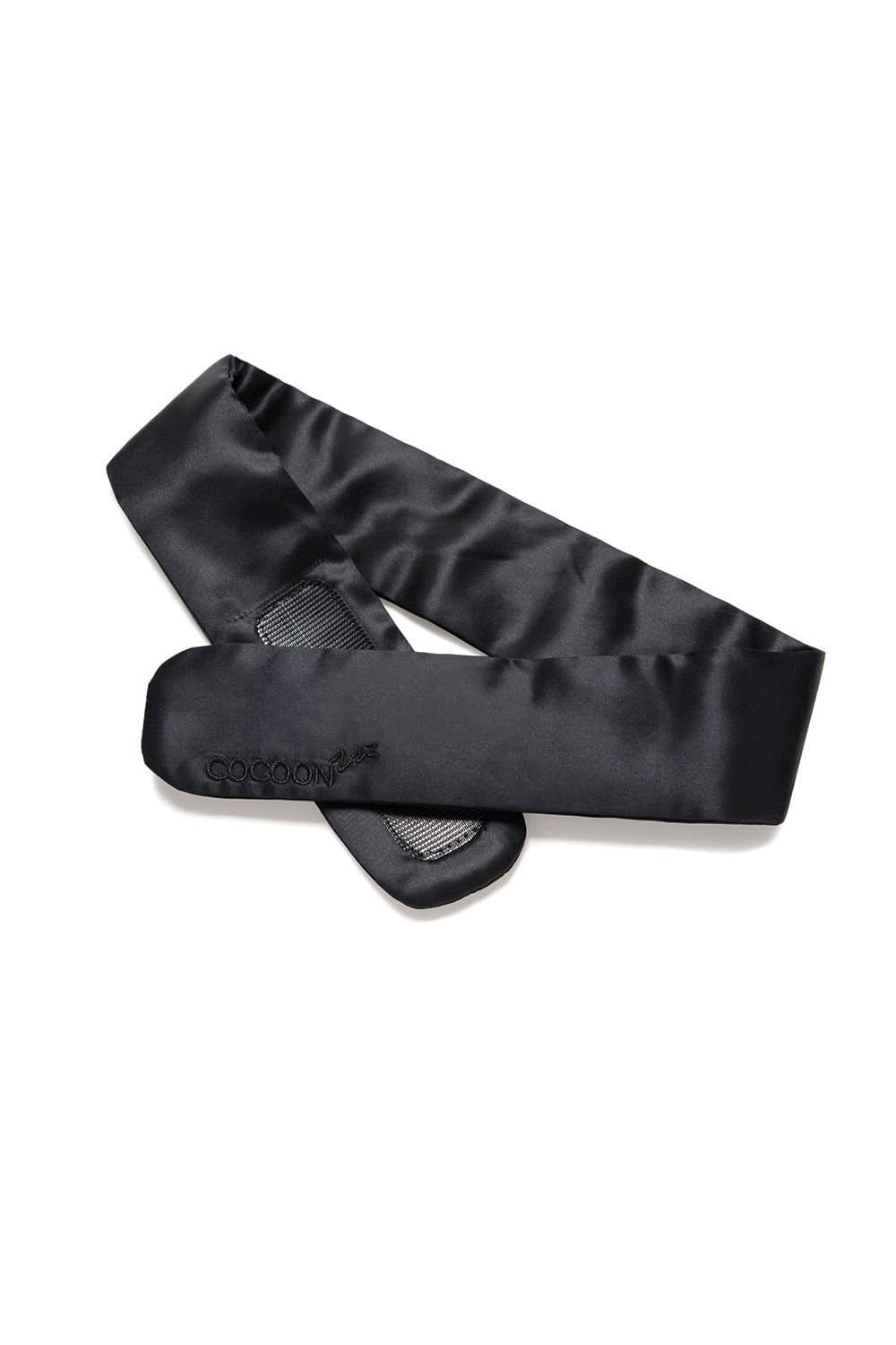Belledorm Belledorm Women's Cocoonzzz Mulberry Silk Headband in Black