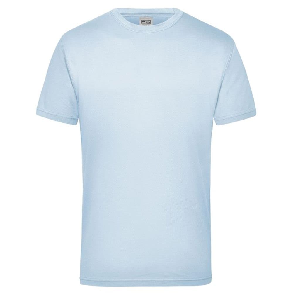 James and Nicholson James and Nicholson Men's Workwear T-Shirt in Light Blue