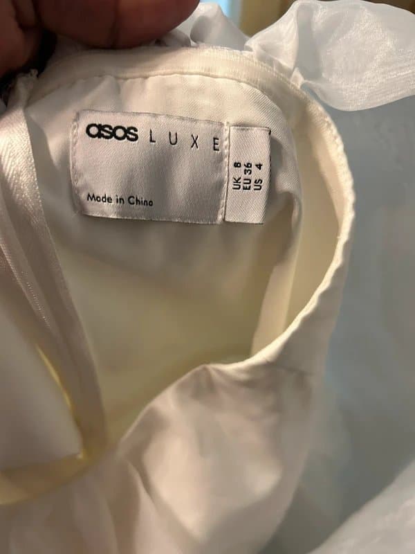 ASOS ASOS Luxe white wedding dress