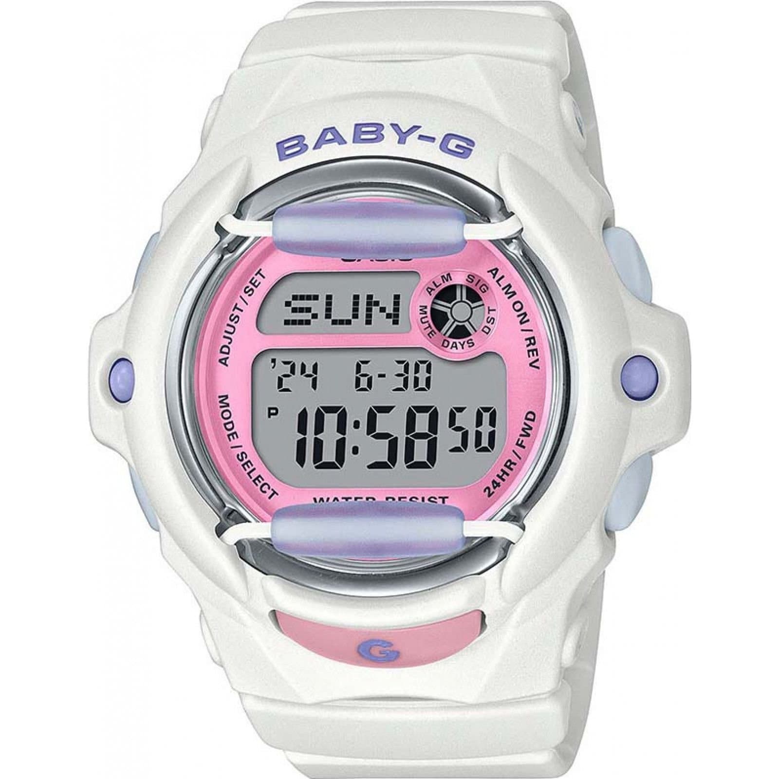 Casio Casio Women's BG-169PB-7ER Baby-G 42mm Quartz Watch in White