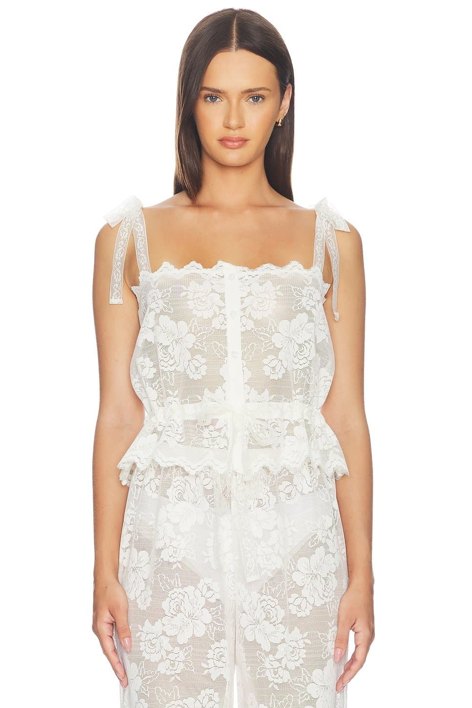 revolve Revolve Antique Lace Camisole Top