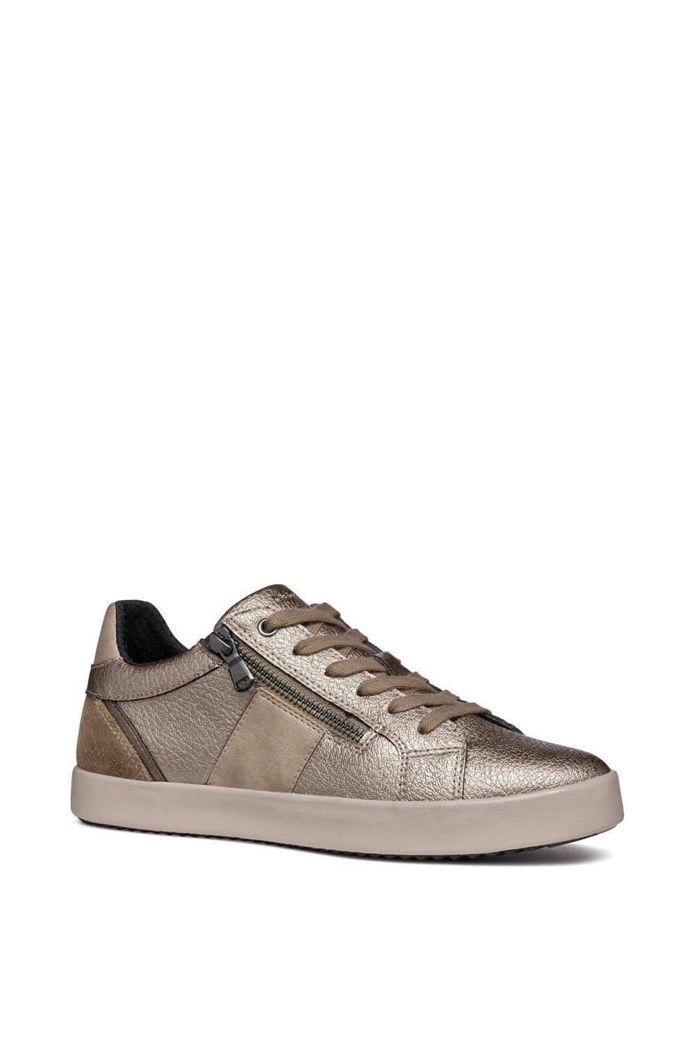 Geox Geox Women's D BLOMIEE E SNEAKERS in Taupe