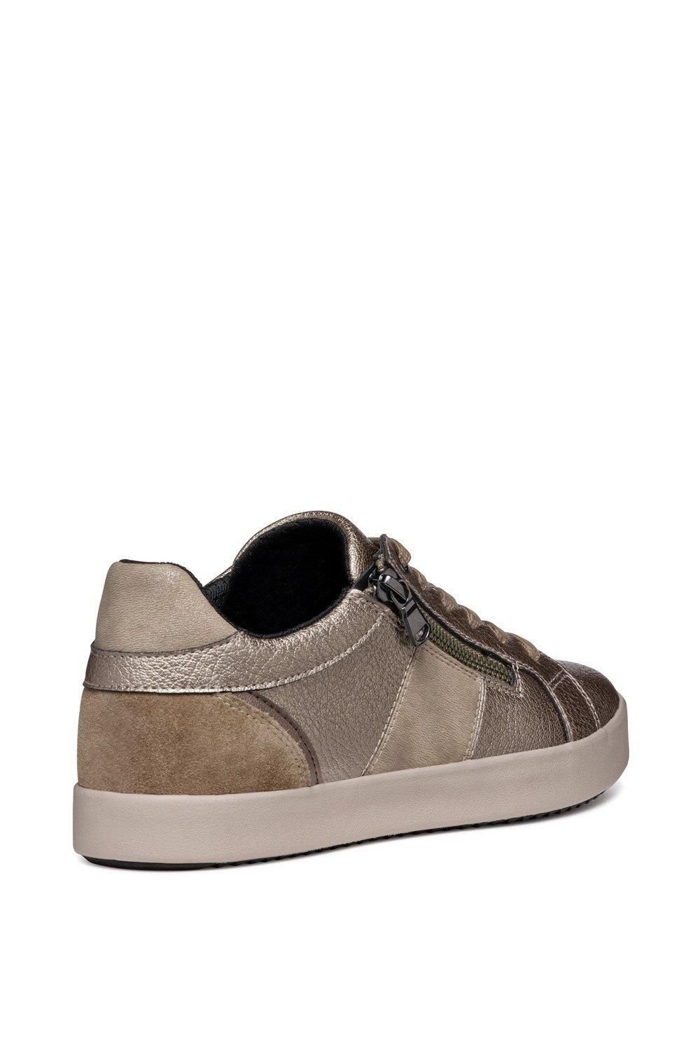 Geox Geox Women's D BLOMIEE E SNEAKERS in Taupe - 2