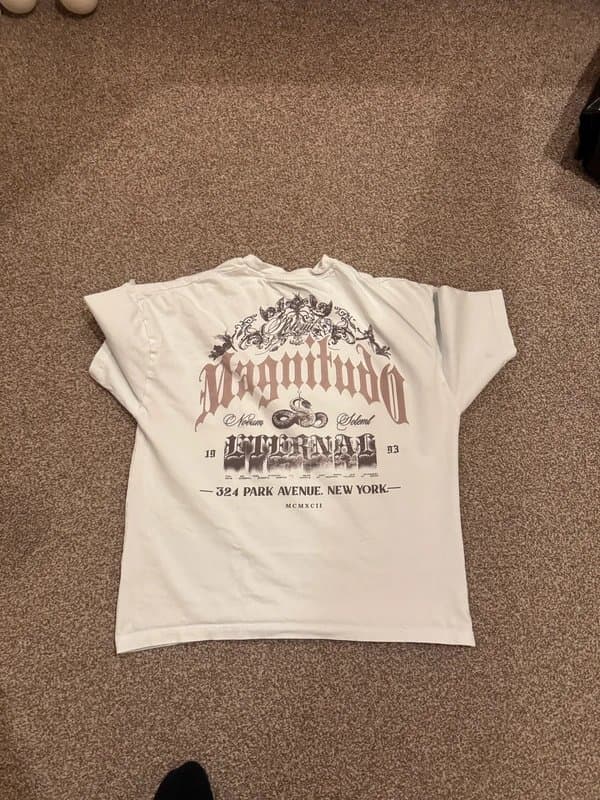 River Island River Island Graphic Tee - Cream - S