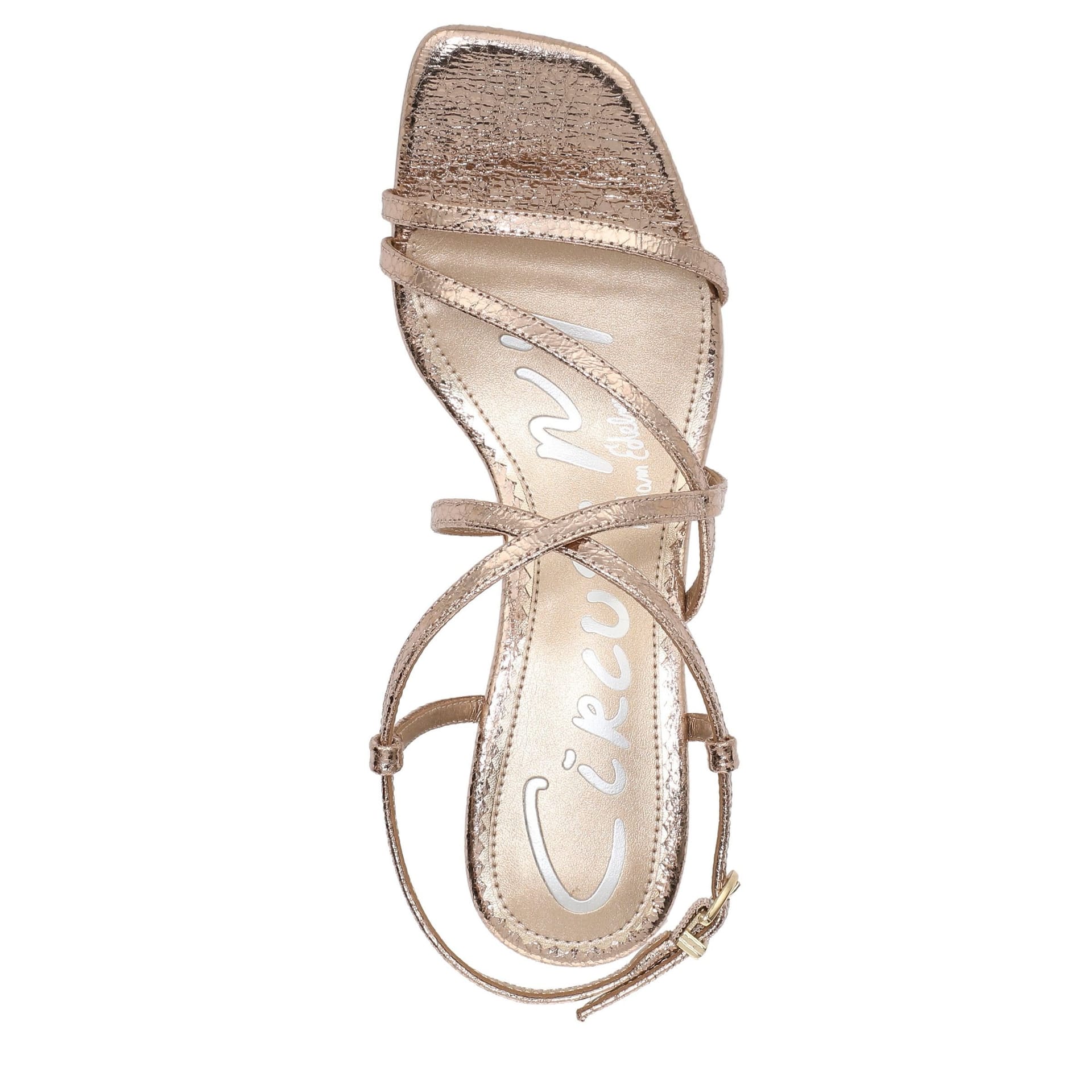 Sam Edelman Sam Edelman Women's Circus NY Jasmine Strappy Sandals in Rose Gold - 4