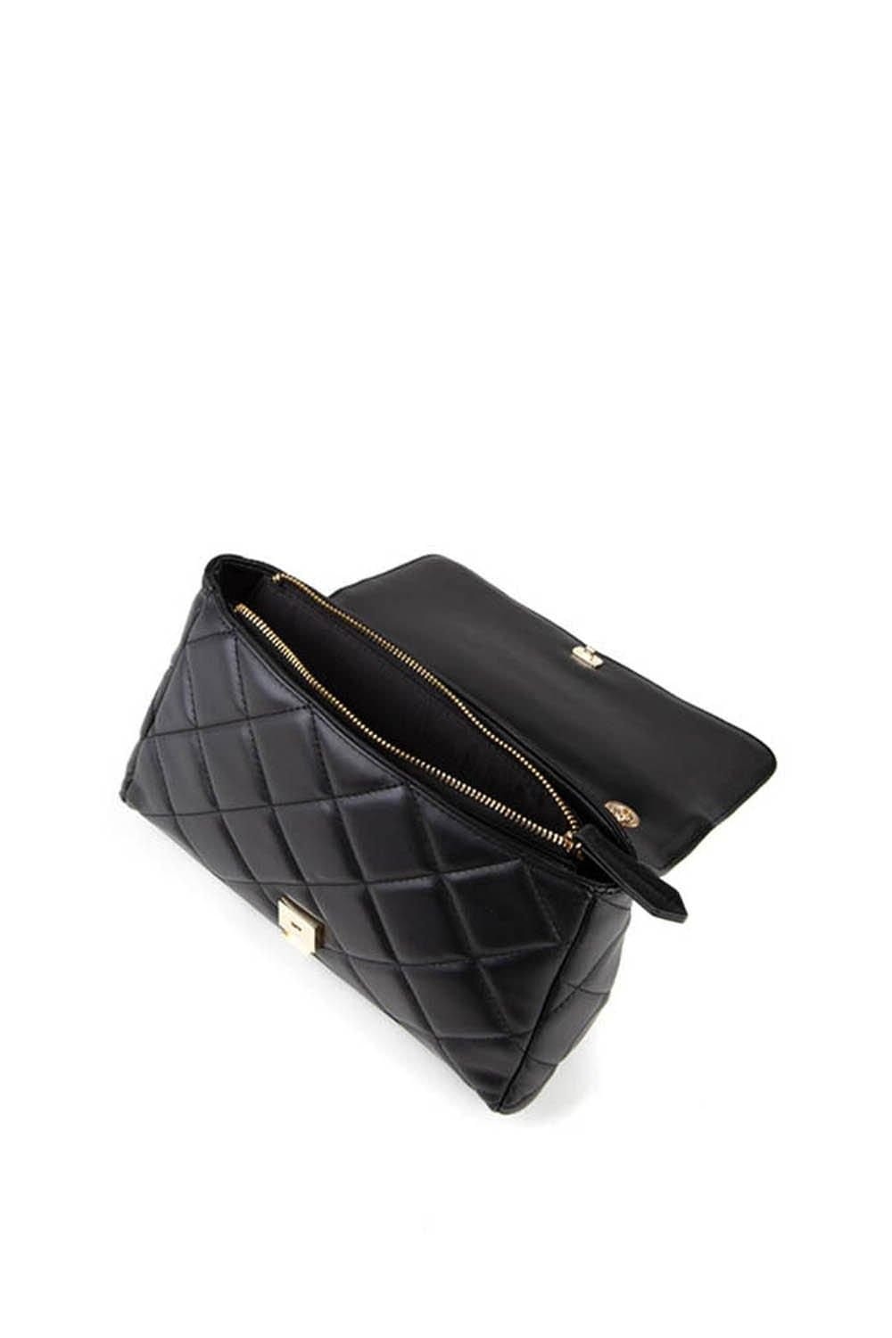 Valentino Valentino Women's Ocarina Quilt Shoulder Bag Black - 4