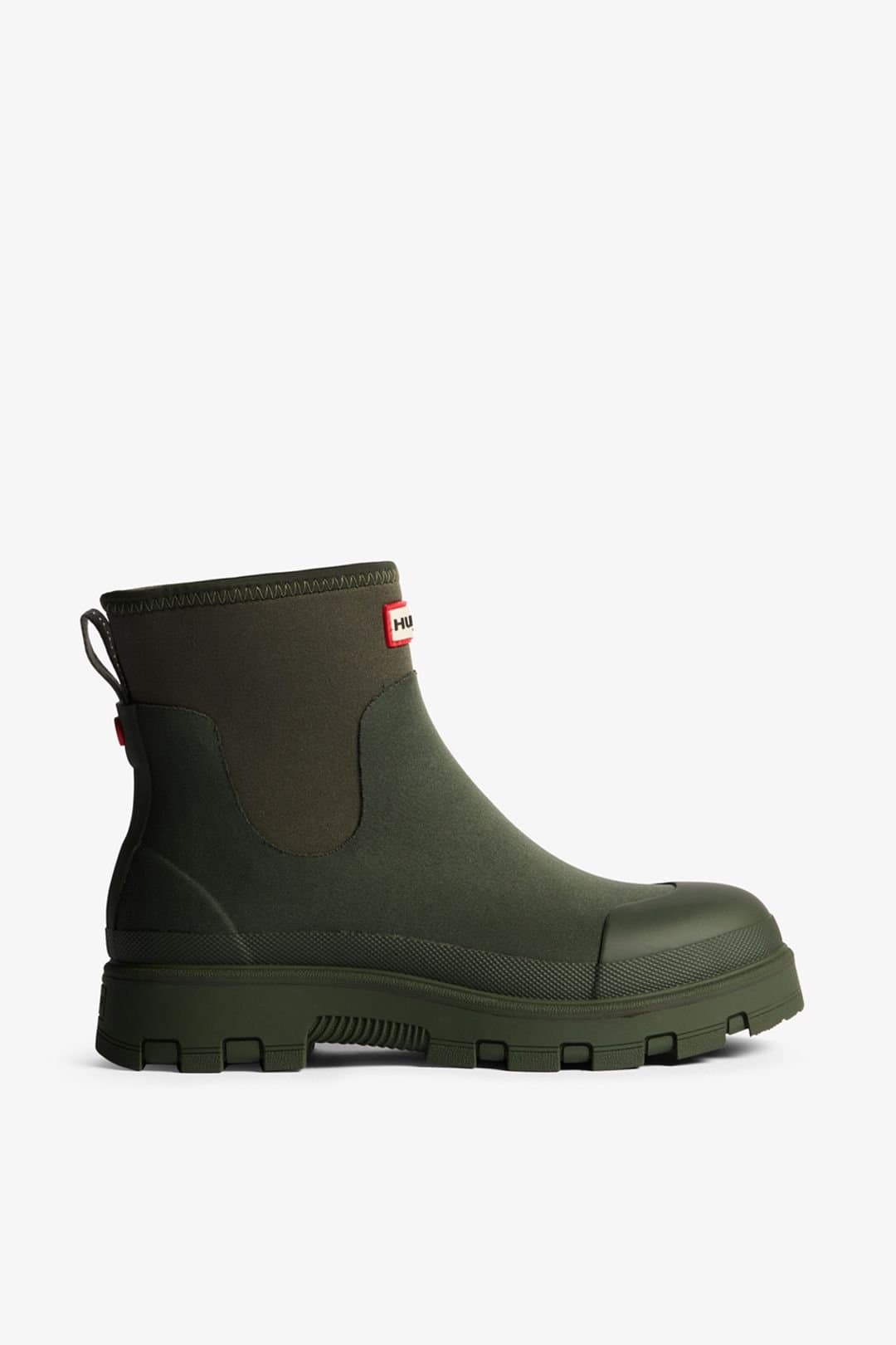 Hunter Hunter Khaki Neoprene Chelsea Boot for Women