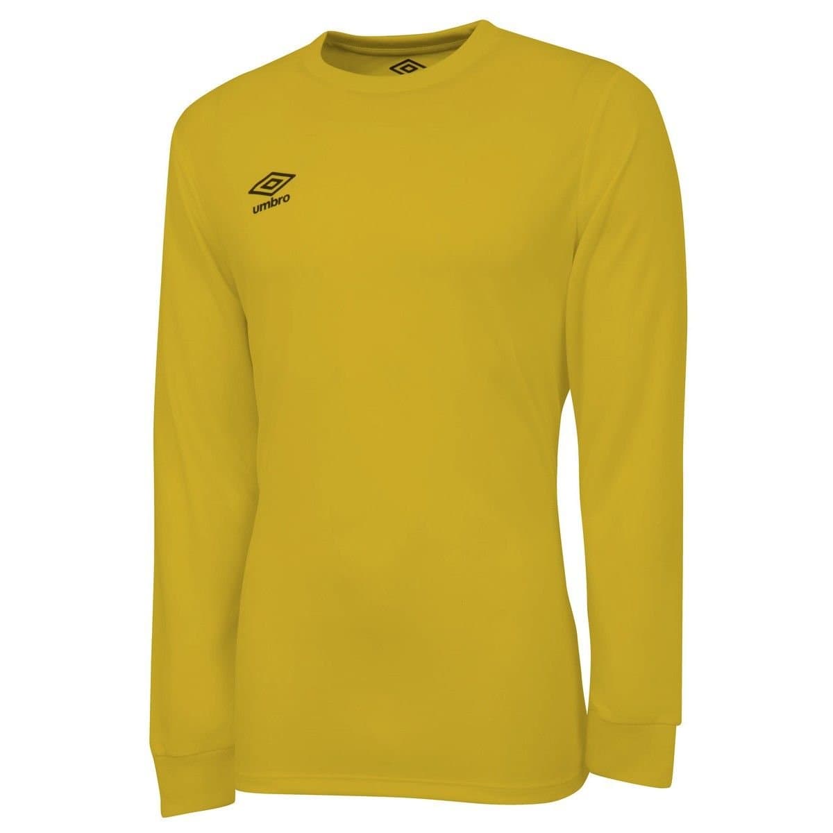 Umbro Umbro Men's Club Long-Sleeved Jersey in Yellow
