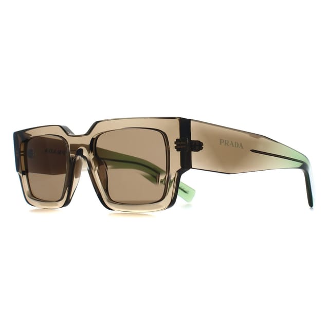 Prada Prada Men's Rectangle Terra Light Brown PRB17S - 2