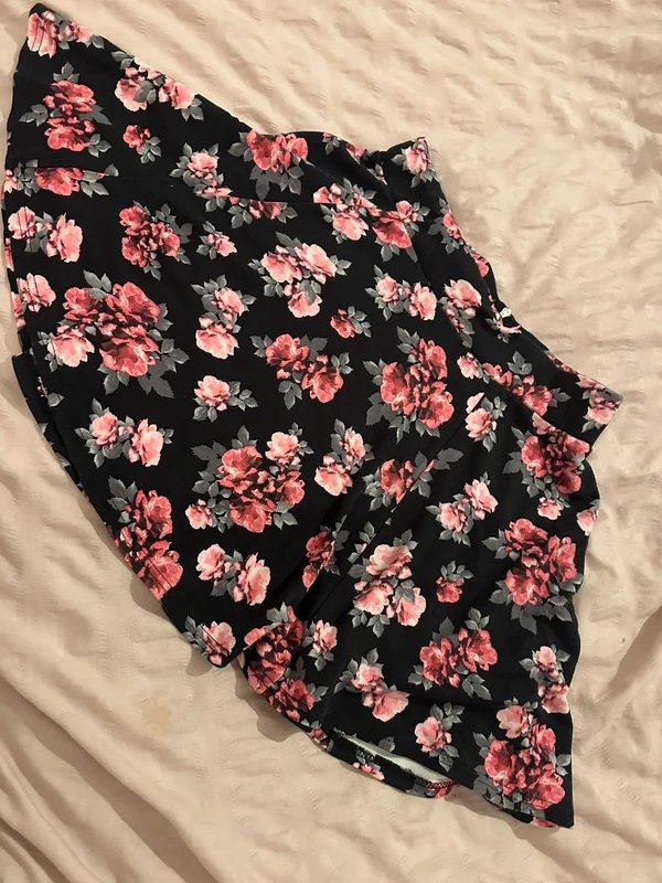 H&M Cute floral summer skirt - 1