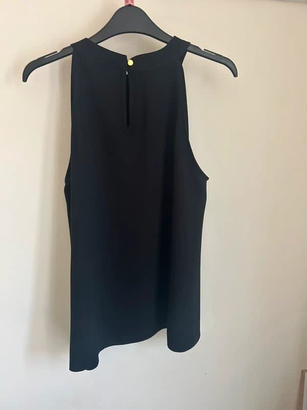 New Look Women’s black halter neck top - Size 12