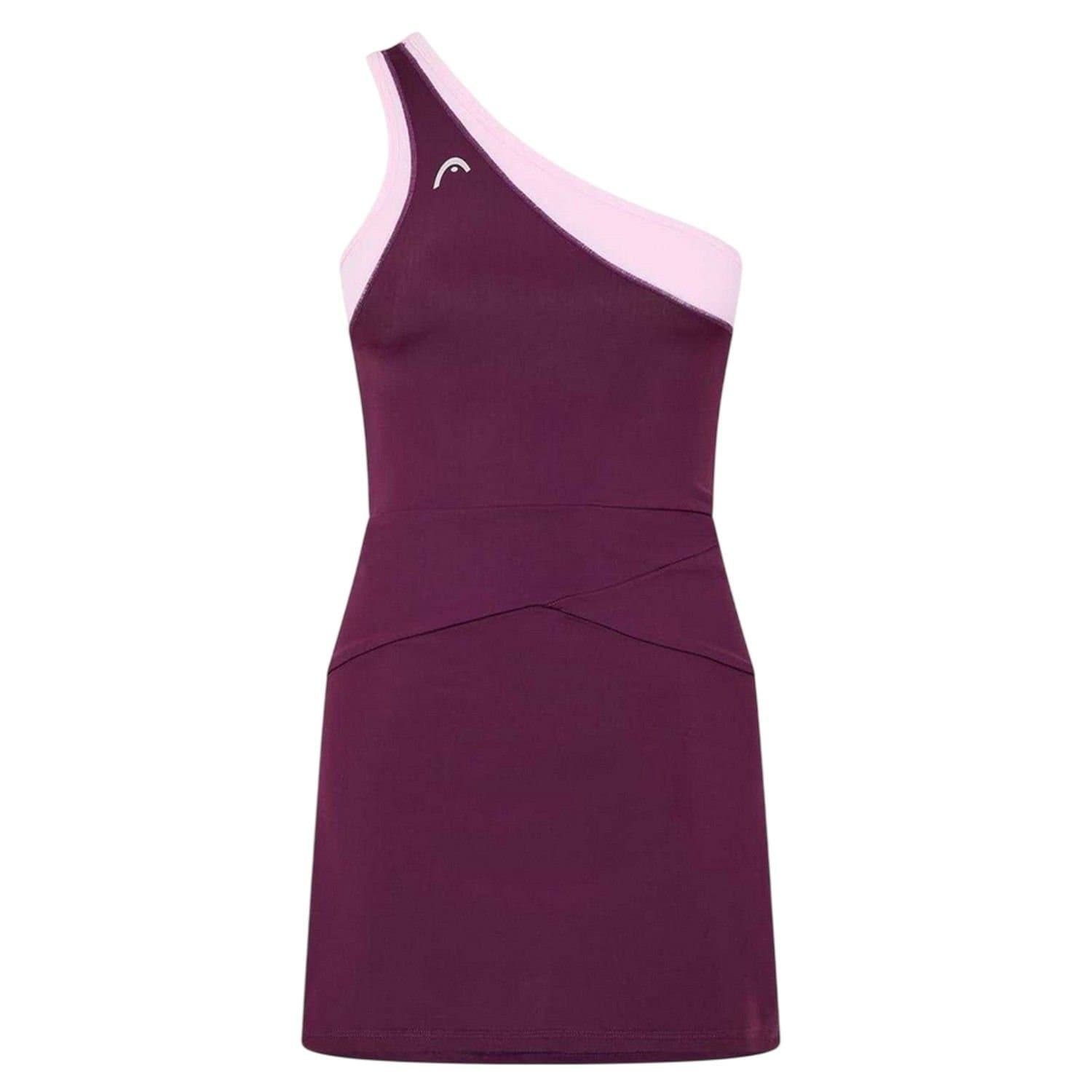 Head Head Women's Avatar Slim One Shoulder Mini Dress in Purple
