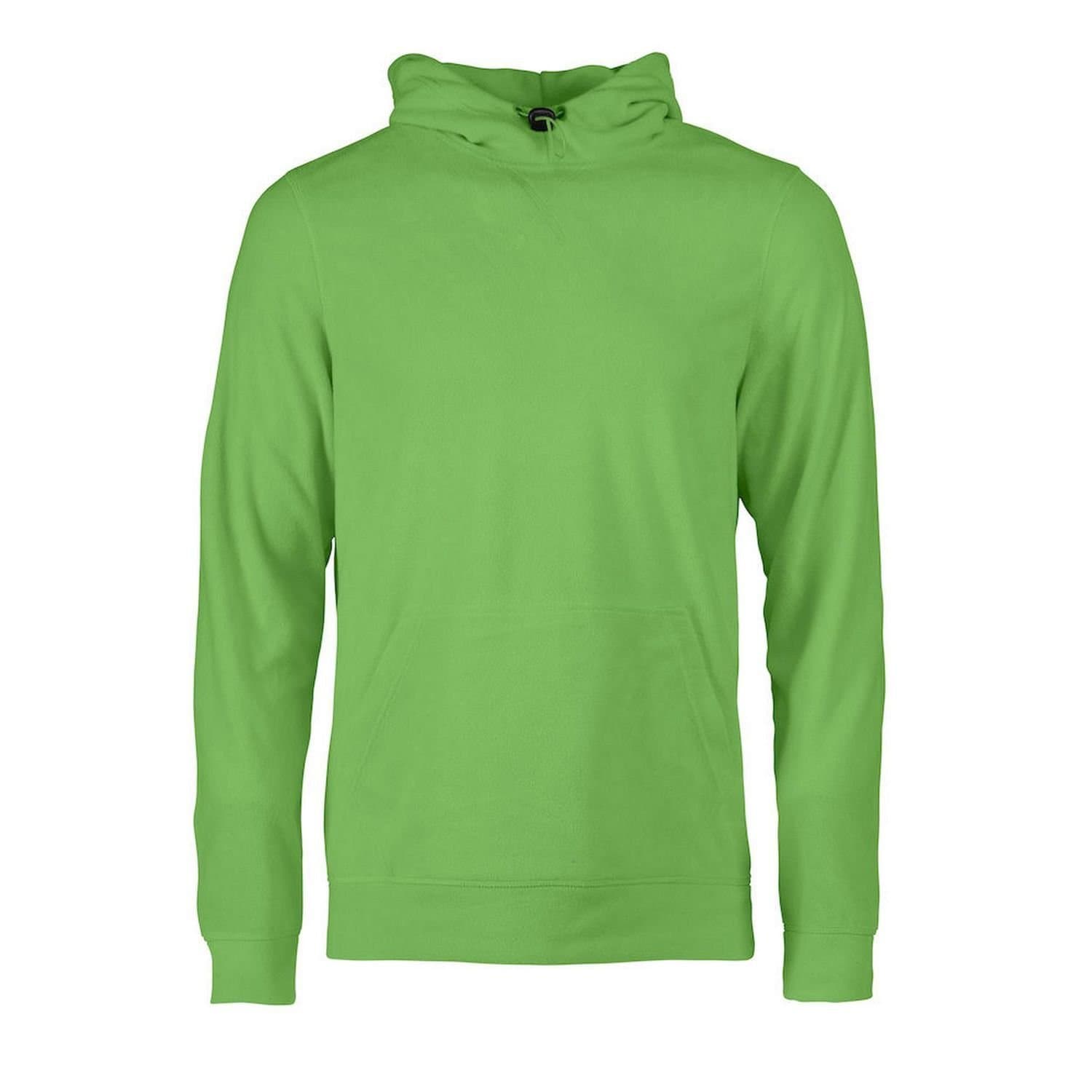 The Printers Choice The Printers Choice Men's Switch Fleece Hoodie in Lime