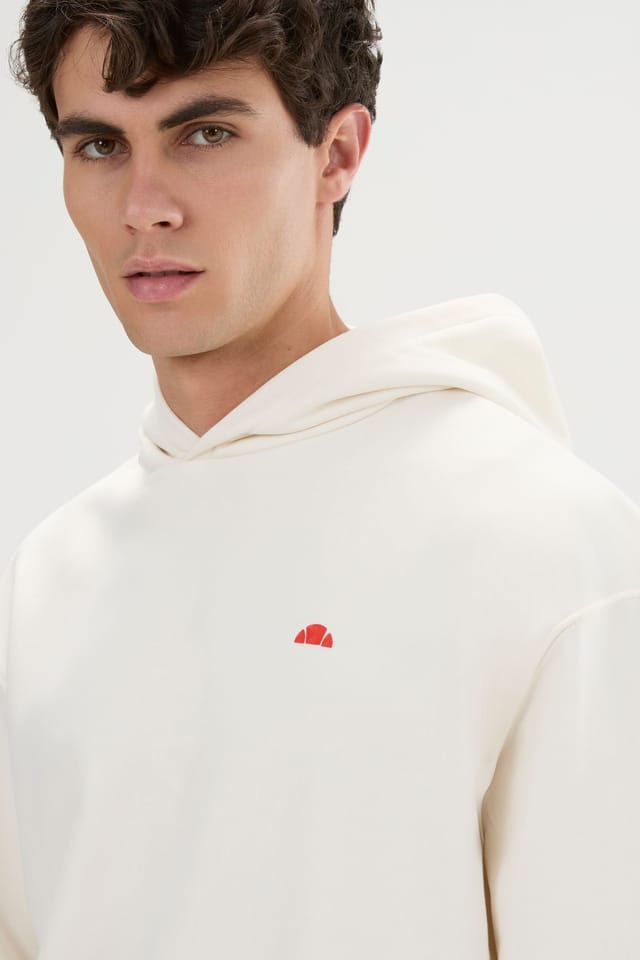Ellesse Ellesse Men's LEONARDOS HOODIE in Off-White - 3