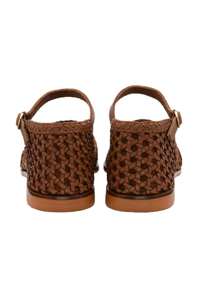 Ravel Ravel Women's 'Kelk' Leather Flat Sandals in Tan - 3