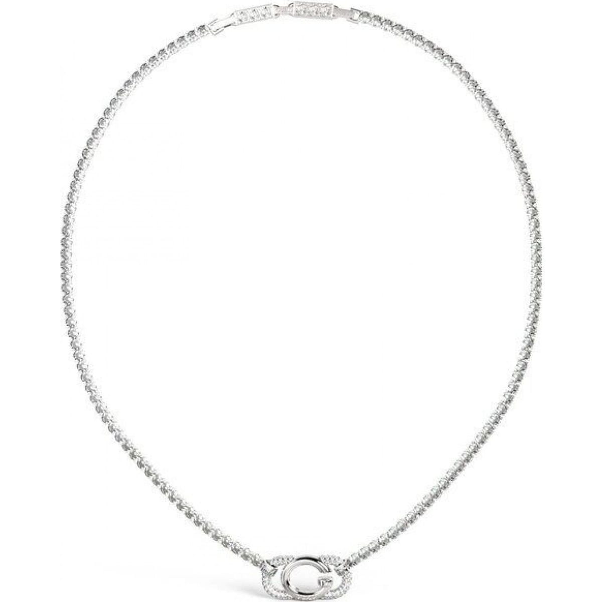 Guess Guess Women's JUBN04506JWRHT-U Necklace in Silver - 1