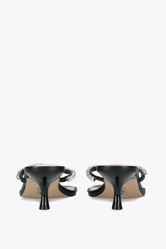 Steve Madden STEVE MADDEN Women's 'Slater Black' Sandals in Black - 3