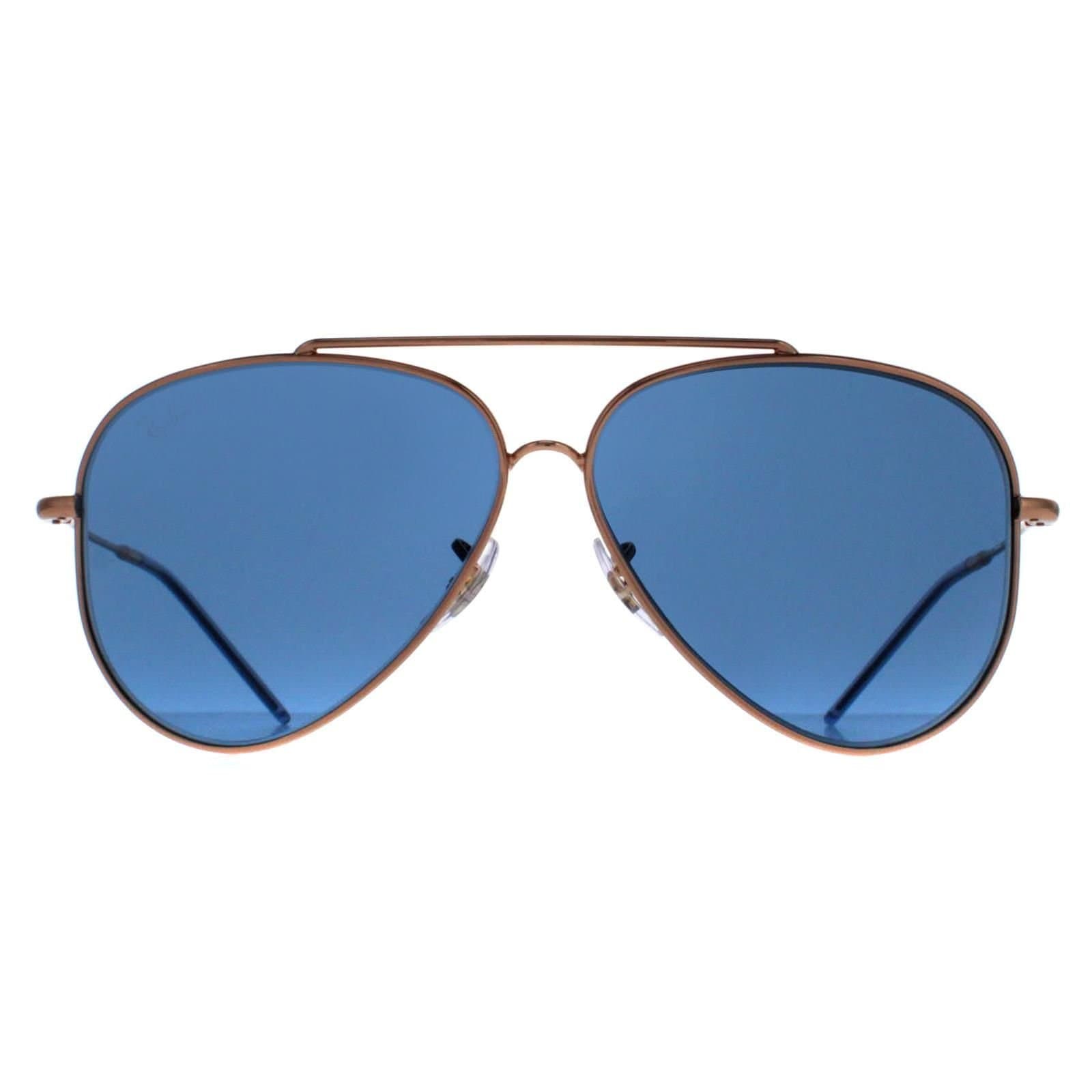 Ray-Ban Ray-Ban Men's Aviator Rose Gold Blue RB0101S Aviator Reverse