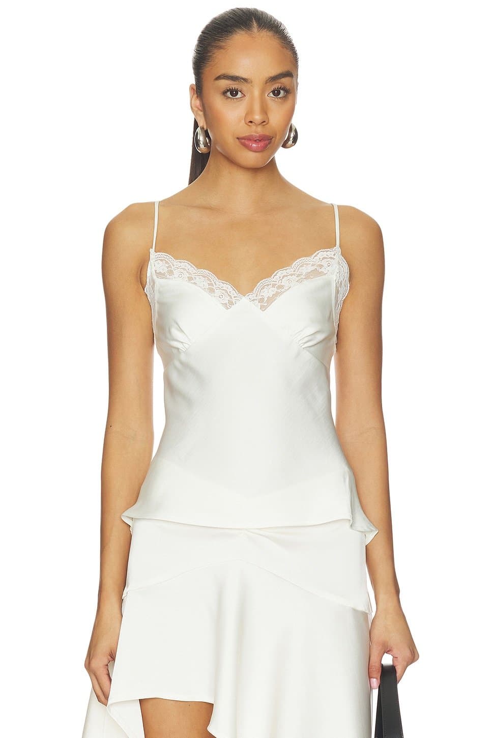 revolve Revolve Porcelain Satin Cami Top