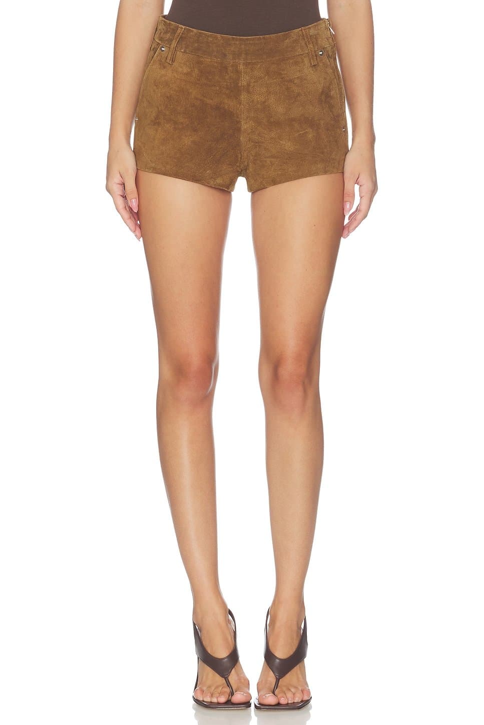 revolve Suede Shorts