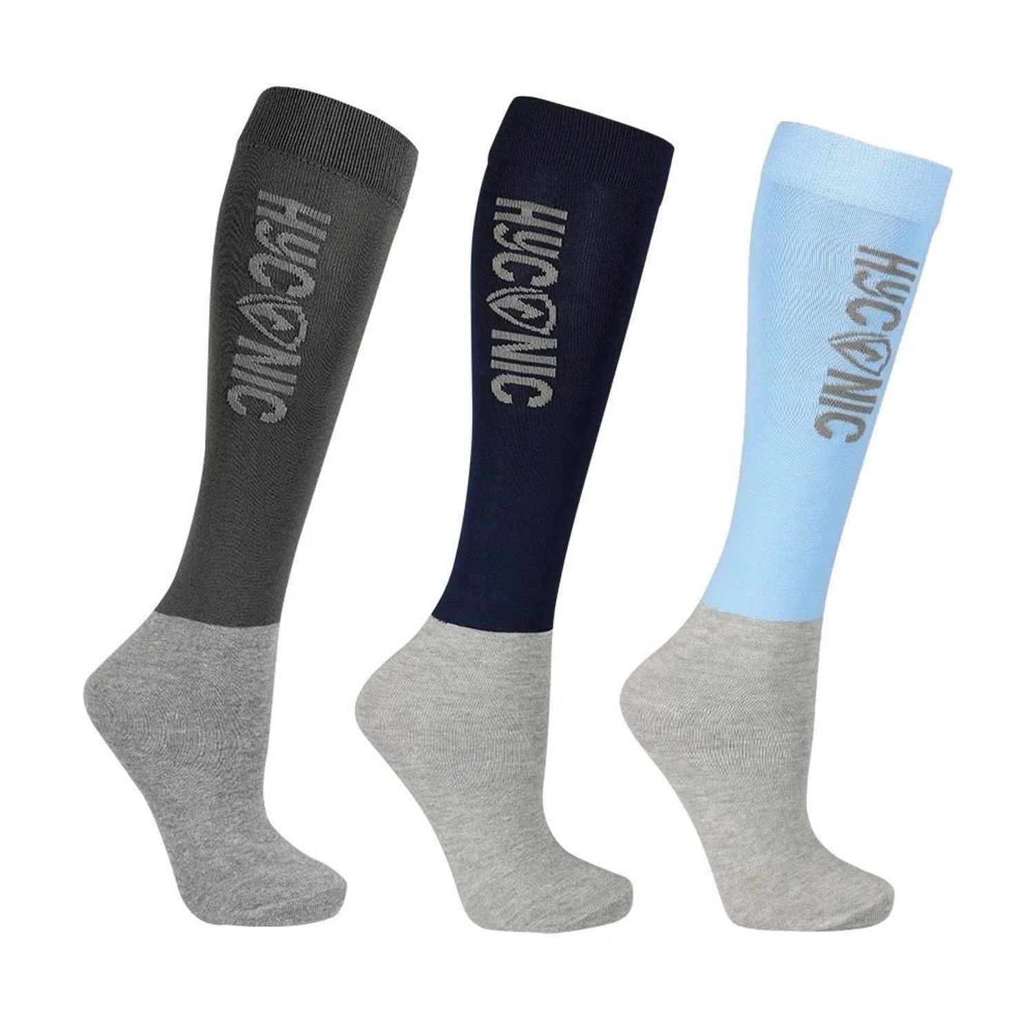 HYCONIC HYCONIC Men's Socks (Pack of 3) in Blue