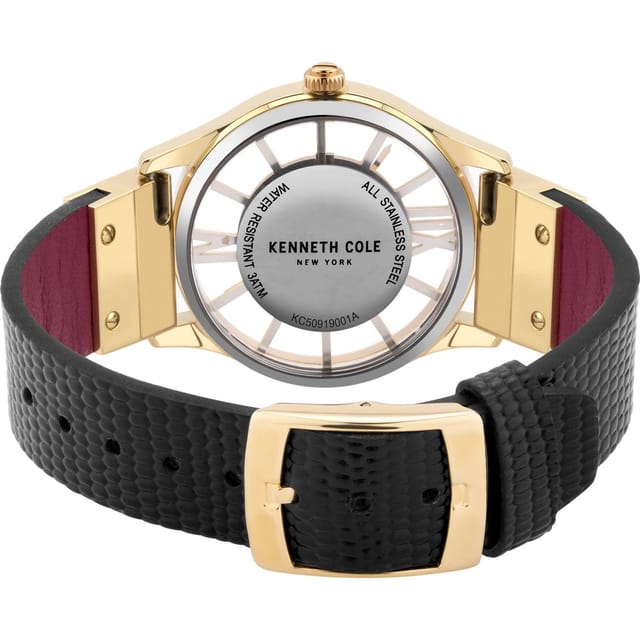 Kenneth Cole Kenneth Cole Women's KCWLA2106002 Classic 35mm Quartz Watch in Black - 2
