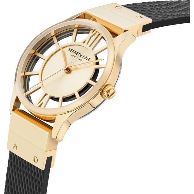 Kenneth Cole Kenneth Cole Women's KCWLA2106002 Classic 35mm Quartz Watch in Black - 3