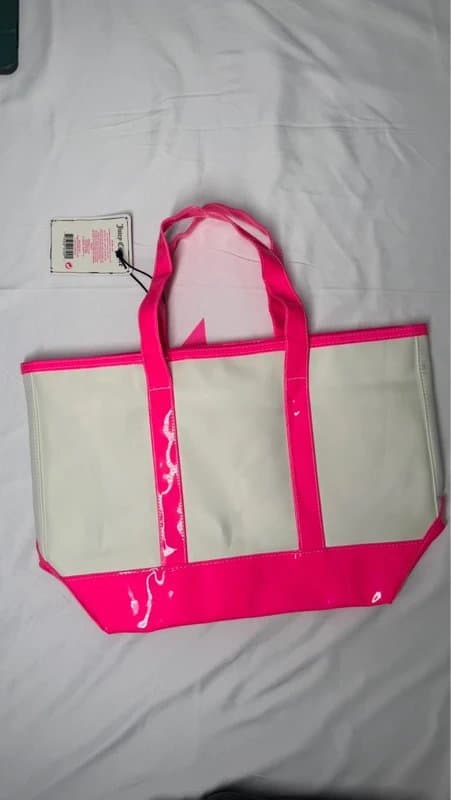 Juicy Couture Juicy Couture pink and cream tote bag BNWT large shopper