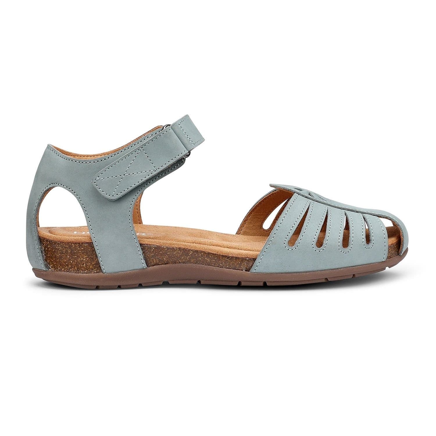 Hotter Hotter Women's 'Dinaric' Fisherman Sandals in Duck Egg Blue