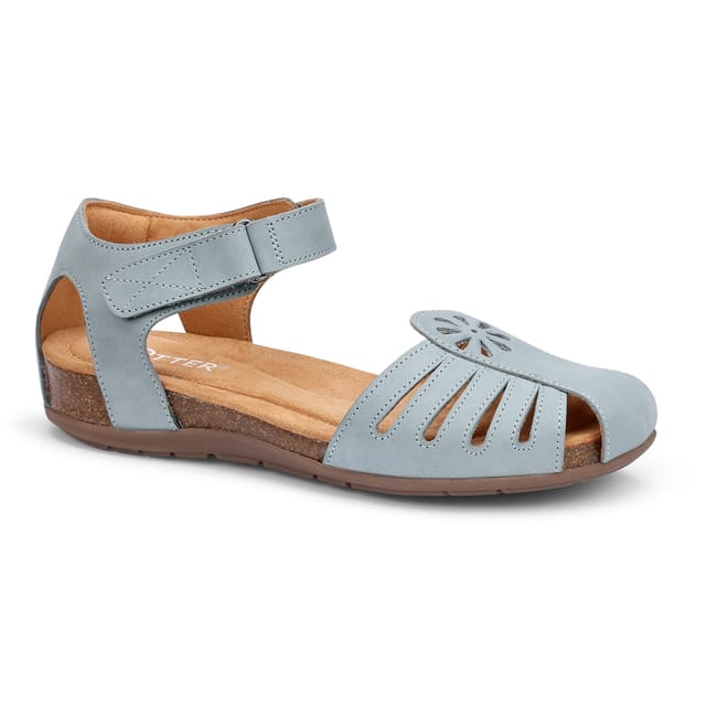Hotter Hotter Women's 'Dinaric' Fisherman Sandals in Duck Egg Blue - 2