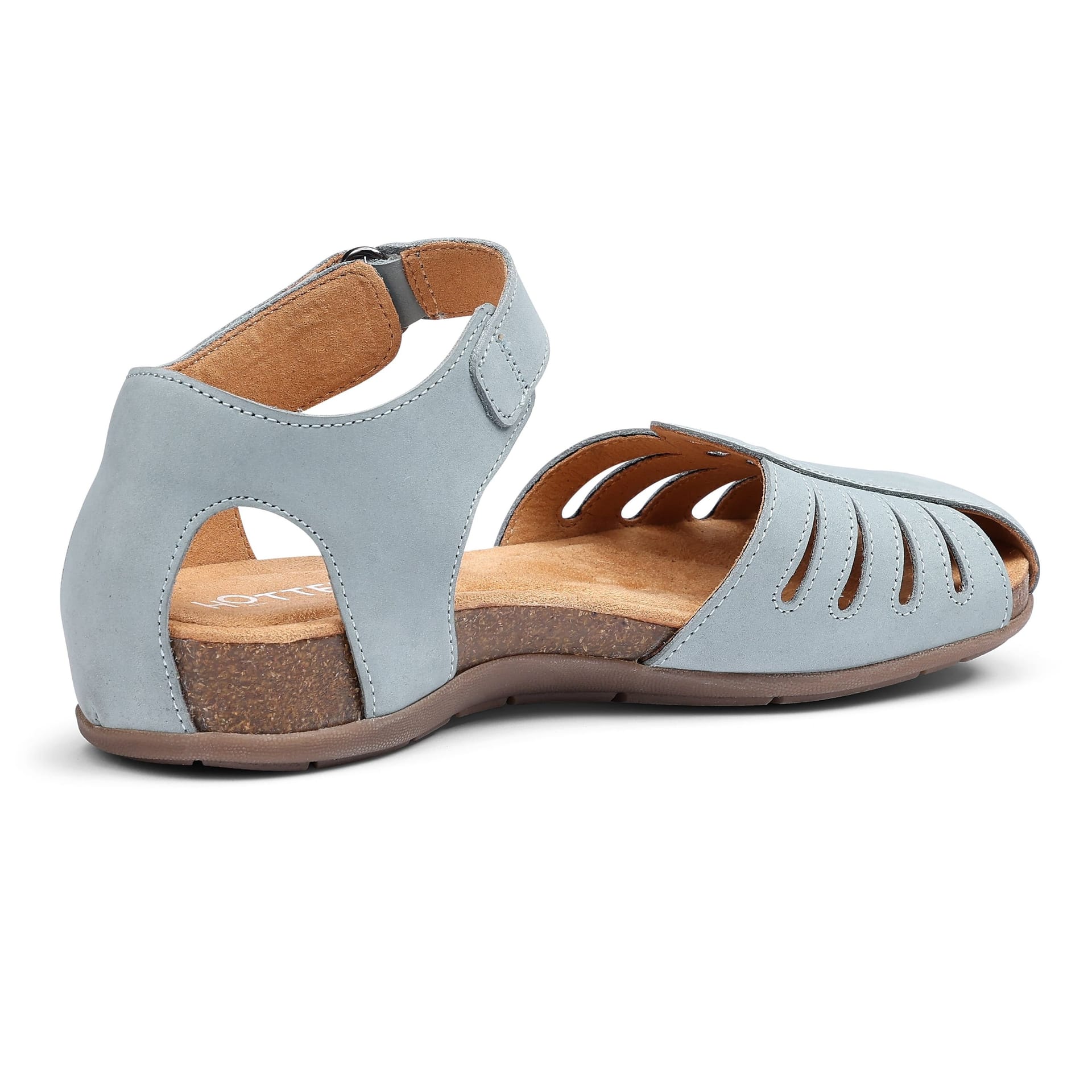 Hotter Hotter Women's 'Dinaric' Fisherman Sandals in Duck Egg Blue - 4