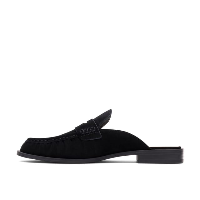 Clarks Clarks Women's Alixea Mule Black Suede Mules, Slip Ons - 3