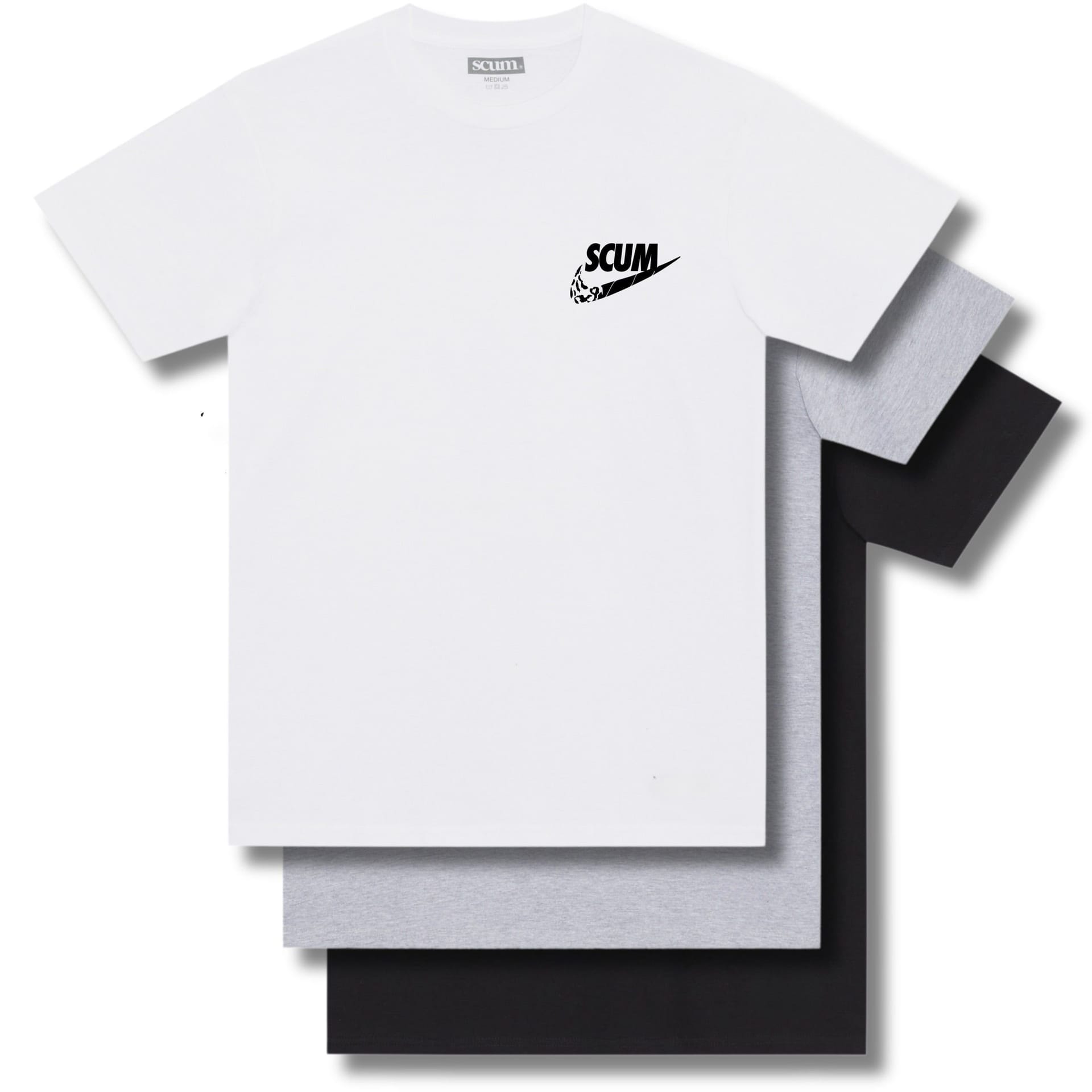 Scum Men's Tick Three Pack T-Shirts