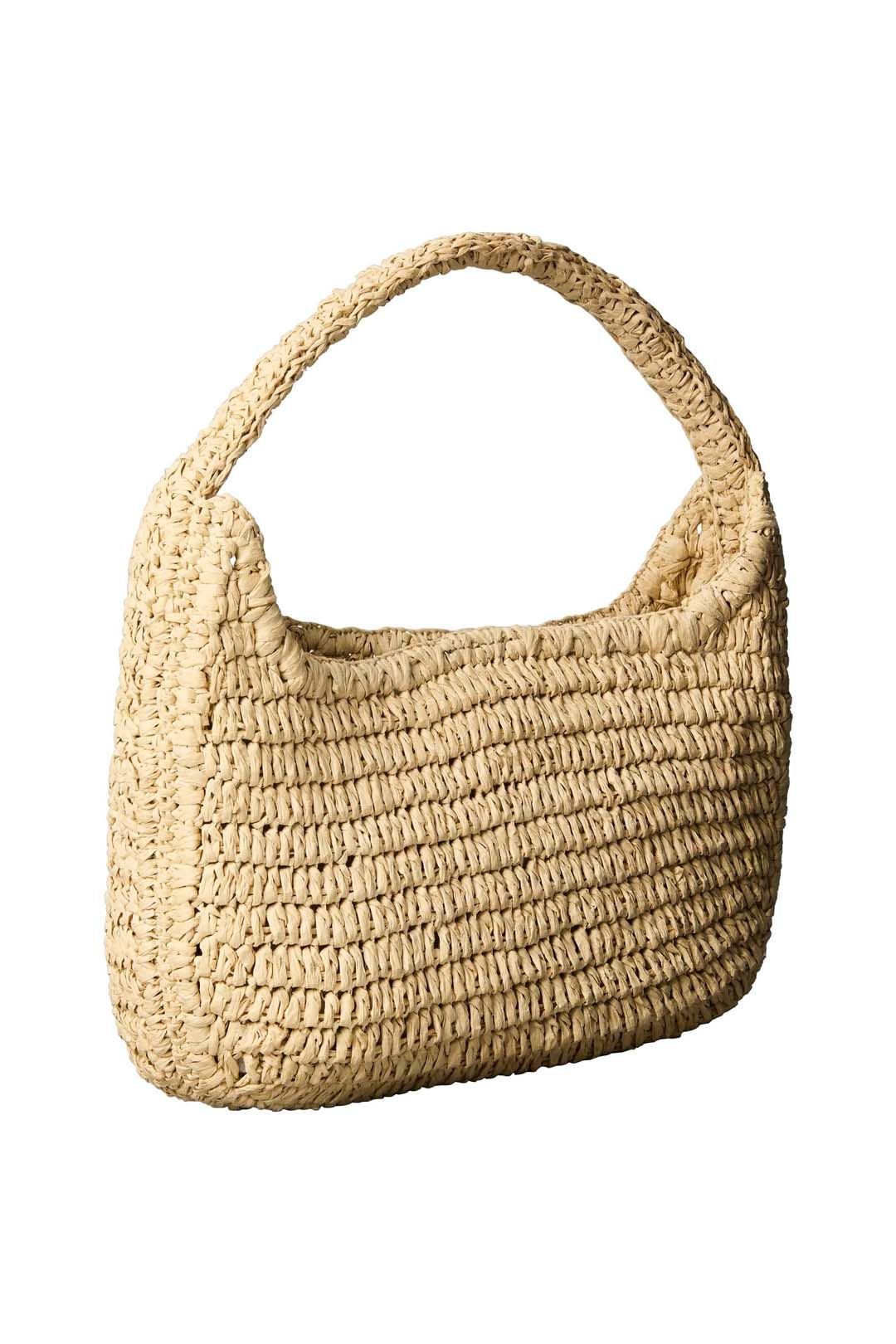 Calvin Klein Calvin Klein Women's Bold Raffia Sm Shoulder Bag Natural Raffia - 3