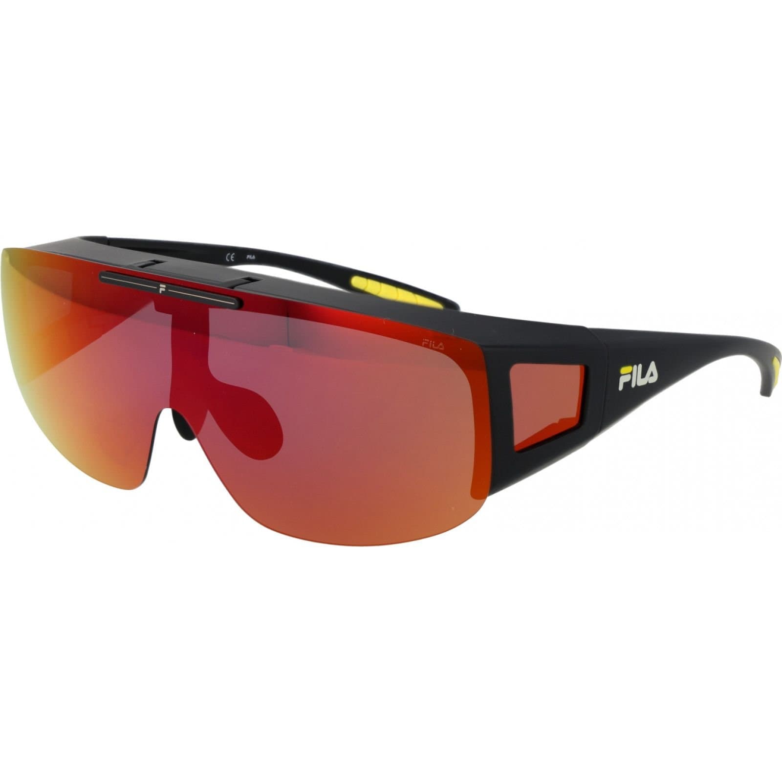 Fila FILA Men's SFI126 99U28Z Sunglasses in Black