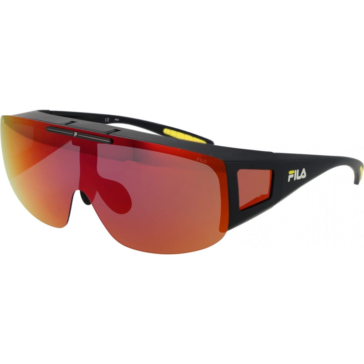 Fila FILA Men's SFI126 99U28Z Sunglasses in Black - 1