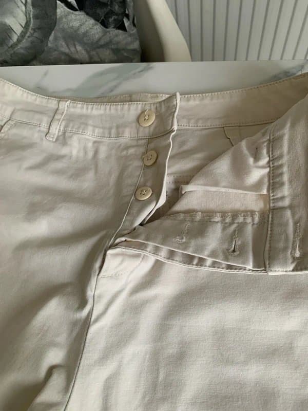 ASOS Cargo pants cream