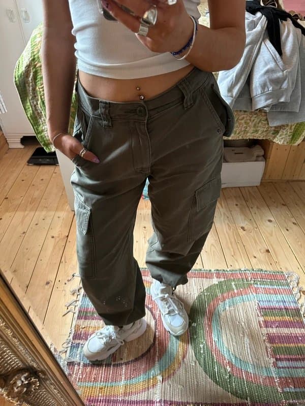 ASOS Design Asos khaki cargo pants
