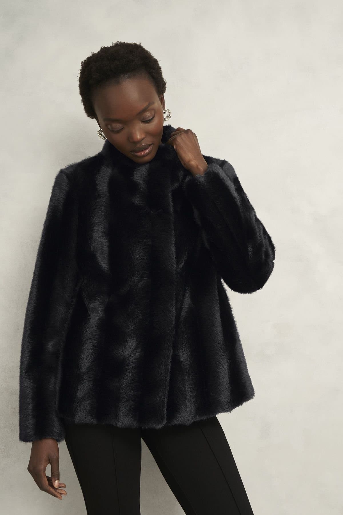 Hobbs London Hobbs London Women's Misha Coat in True Black