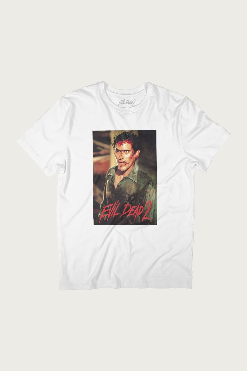 Evil Dead Evil Dead Men's Ash Williams 2 T-Shirt in White - 2