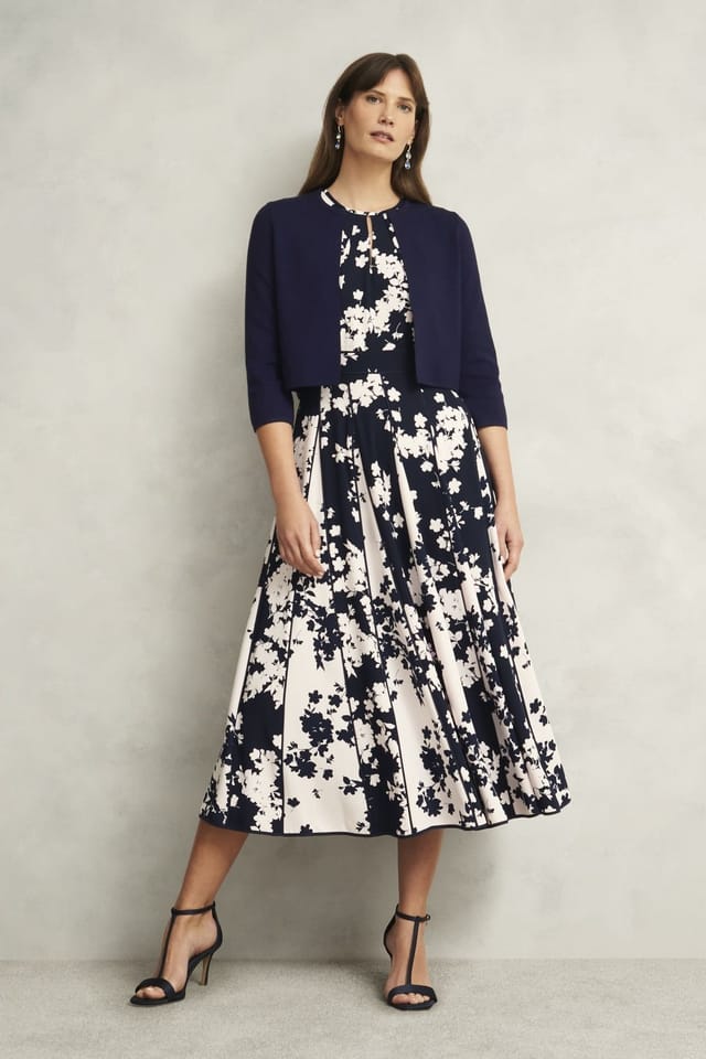 Hobbs London Hobbs London Women's Ella Cardigan in Dark Navy - 3