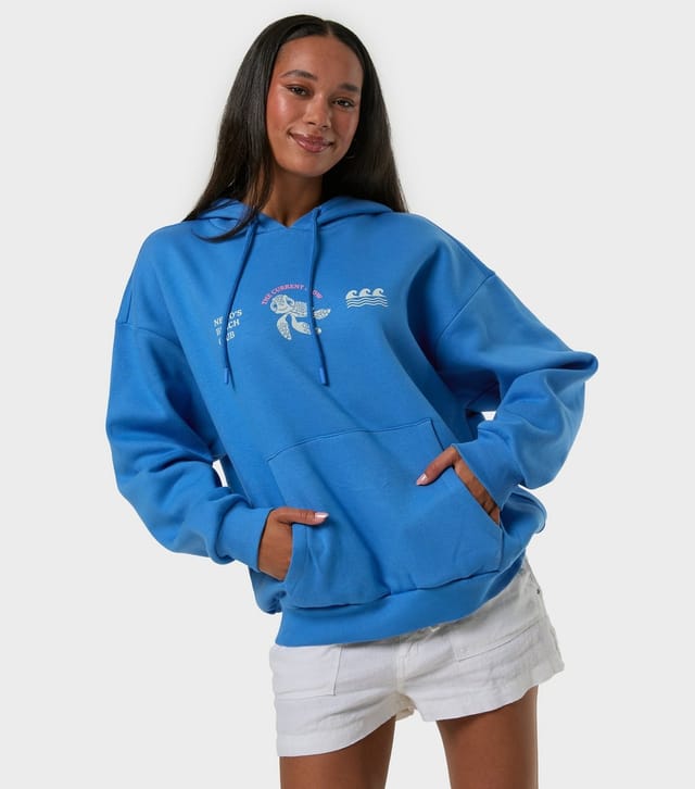 Skinnydip Women's Light Blue Disney Finding Nemo Hoodie Skinnydip New Look - 2