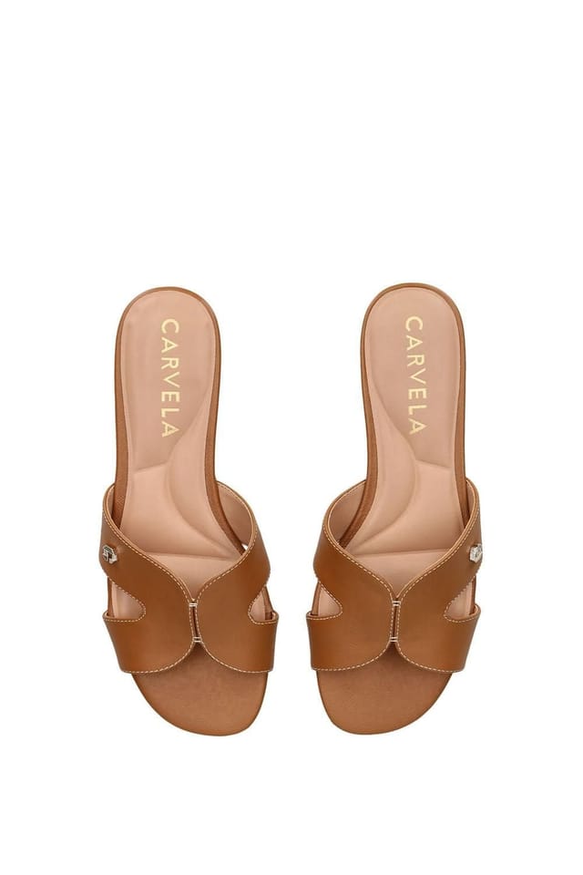 Carvela Carvela Women's 'Seville' Leather Sandals in Tan - 2