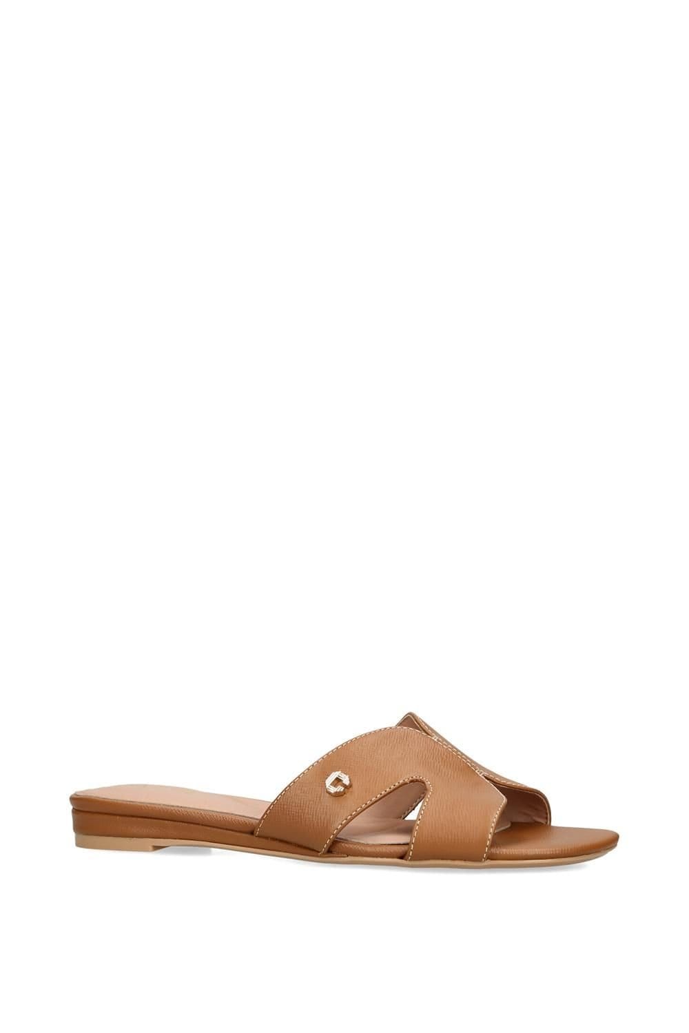 Carvela Carvela Women's 'Seville' Leather Sandals in Tan - 4