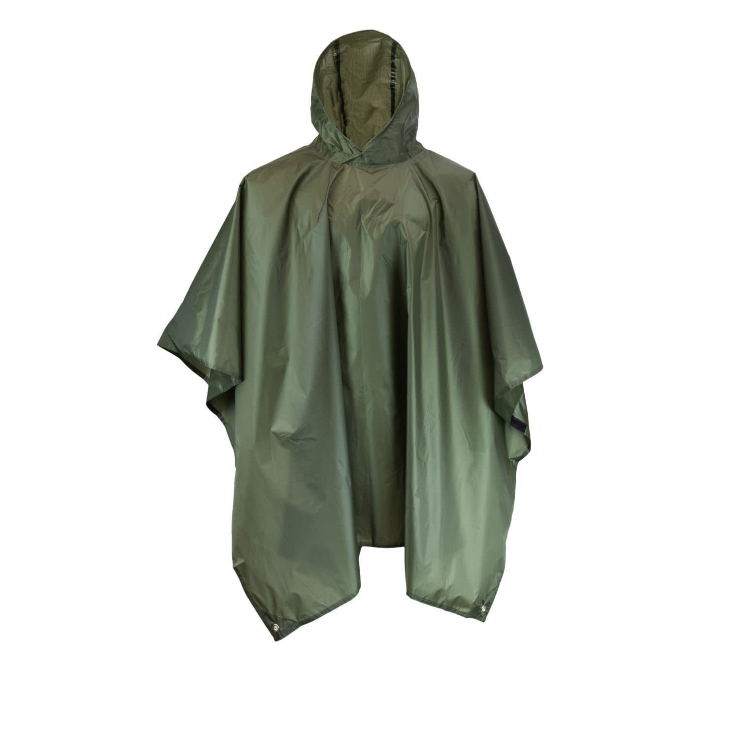 Mil-Com Mil-Com Men's Plain Poncho in Green