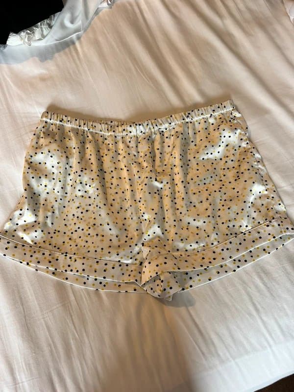 Topshop Satin pyjama shorts